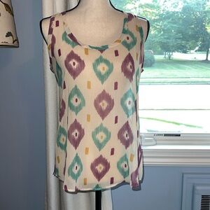 Sweet Pea Sheer Tank Small